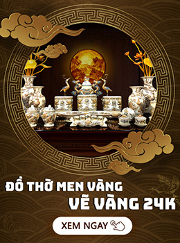Đồ thờ màu vàng danh mục sản phẩm gốm phạm dũng Đồ thờ màu vàng danh mục sản phẩm gốm phạm dũng