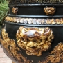 lư hóa vàng sứ Bát Tràng lư hóa vàng sứ Bát Tràng